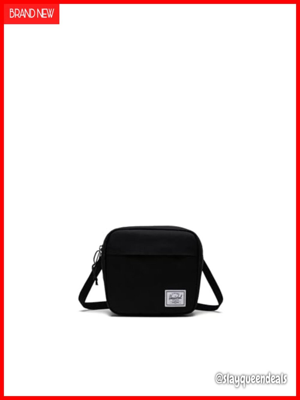 Recycled EcoSystem Fabric Crossbody Bag with Adjustable Strap
